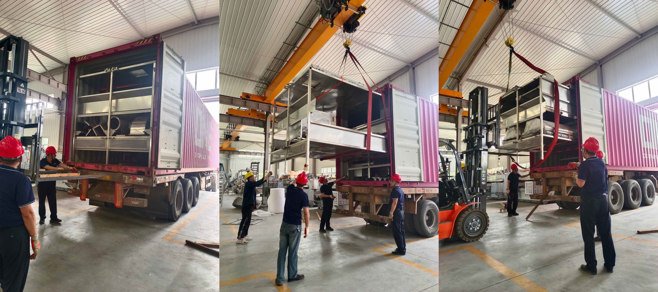 國外客戶集裝箱發(fā)貨：緊張忙碌，有序推進(jìn)！